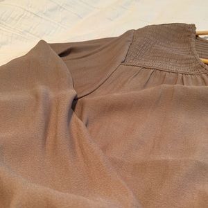 Tan Blouse